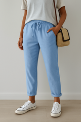 Weekender pants | Breathable linen blend