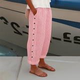 Striped Linen Pants