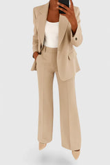 Elegant Two-Piece Suit Set