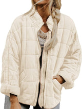 Women's Quilted Jacket | Cotton & Polyester