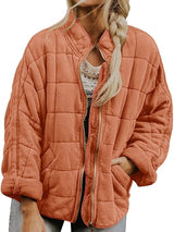 Women's Quilted Jacket | Cotton & Polyester