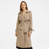 Elegant Classic trench coat with timeless style
