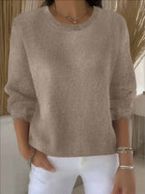 Soft Knit Sweater for Women - Elegant and Comfortable for Everyday Wear