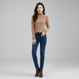 Women’s Turtleneck Knit Sweater Slim Fit Long Sleeve Pullover