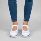 Women’s Mesh Mary Jane Sneakers Lightweight Walking Shoes Breathable Casual Fit