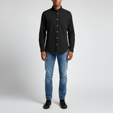Men’s Cotton Button-Down Shirt Long Sleeve Casual Fit