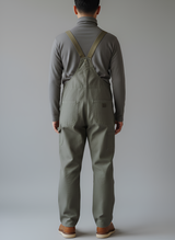 Men’s Workwear Bib Overalls Cotton Canvas Utility Dungarees