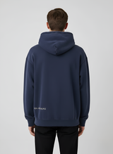 Unisex Cotton Hoodie Pullover Sweatshirt with Front Print and Kangaroo Pocket