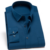 Wrinkle-Free 3D Stretch Overshirt with Micro Air Channels