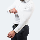 Wrinkle-Free 3D Stretch Overshirt with Micro Air Channels