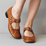 Women's Orthopedic Leather Sandals | Viscoelastic Foam Insole