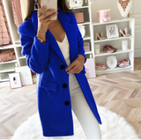 Coat with two rows of buttons - Lyla