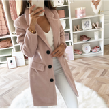 Coat with two rows of buttons - Lyla