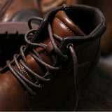 Men's Leather Ankle Boots | Cushioned Insole | Ergonomic Design