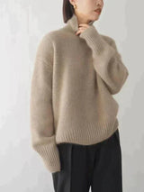 Women's Cashmere Turtleneck Sweater | Natural Insulation