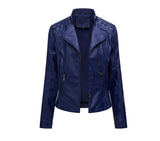 Women's Genuine Lambskin Leather Jacket | Concealed Zipper