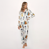 Women’s Pajama Set with Hamilton Broadway Print
