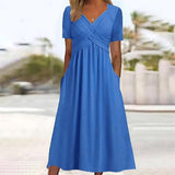 Women's A-Line Midi Dress