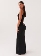 One-Shoulder Cut-Out Maxi Dress
