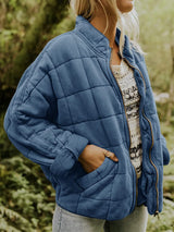 Women's Quilted Jacket | Cotton & Polyester