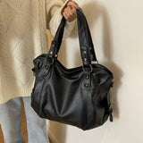 Women's Large Vegan Leather Tote Bag