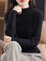 Premium Lightweight Cashmere Sweater for Women - All-Season Pullover