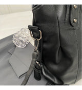 Large Soft Leather Tote Bag | Removable Shoulder Strap
