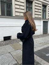 Women's Oversized Wool Blend Coat