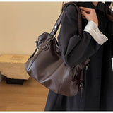Women's Large Vegan Leather Tote Bag
