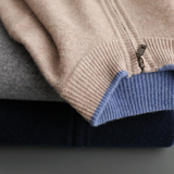 Classic wool cardigan for men