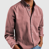 Men's Refined Vintage-Cut 100% Cotton Shirt