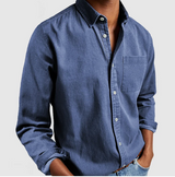Men's 100% Cotton Shirt | Breathable | Vintage-Inspired