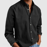 Men's Refined Vintage-Cut 100% Cotton Shirt