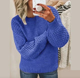 Elegant Stretched Knitted Sweater