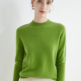 Premium Lightweight Cashmere Sweater for Women - All-Season Pullover