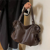Large Soft Leather Tote Bag | Removable Shoulder Strap