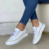 Women's Orthopedic Platform Sneakers | Gold Chain Detail