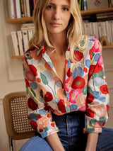 Floral Design Women's Blouse