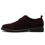 Men's casual suede lace-up oxford shoes | Perfect for everyday wear