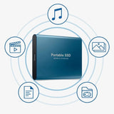 DataSafe - External SSD Storage Aluminum - Super Fast Hard Drive - 32TB/16TB/8TB/4TB/2TB