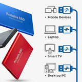 DataSafe - External SSD Storage Aluminum - Super Fast Hard Drive - 32TB/16TB/8TB/4TB/2TB