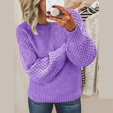 Fashionable sweater with luxurious softness