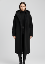 Women’s Long Teddy Coat Hooded Faux Fur Winter Coat
