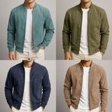 Men's Suede Leather Jacket – Timeless Elegance and Refined Style