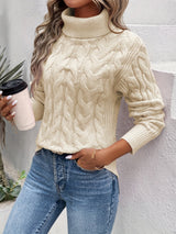 Women's Turtleneck Sweater | Tailored Fit