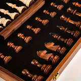 Wooden chess set - ideal for competition