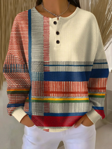 Warm Waffle Knit Women's Sweater | Comfort & Softness