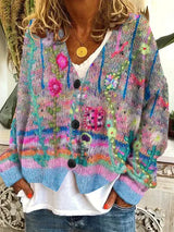 Elegant Retro women's cardigan