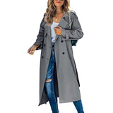 Women's Autumn Long Trench Coat