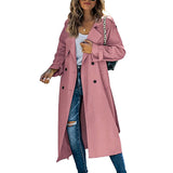 Women's Autumn Long Trench Coat